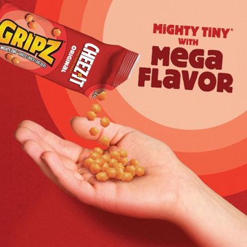 Cheez-It Gripz Original Tiny Baked Snack Cheese Crackers, 10.8 oz