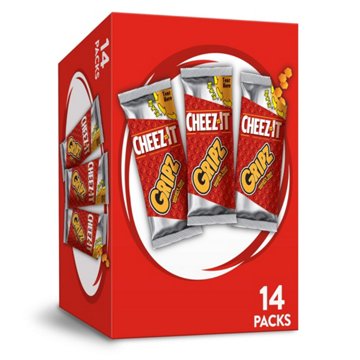 Cheez-It Gripz Original Tiny Baked Snack Cheese Crackers, 10.8 oz