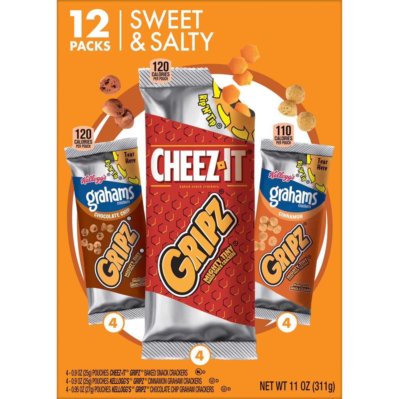 Kellogg's Gripz Variety Pack Tiny Baked Snack Crackers; image 5 of 10