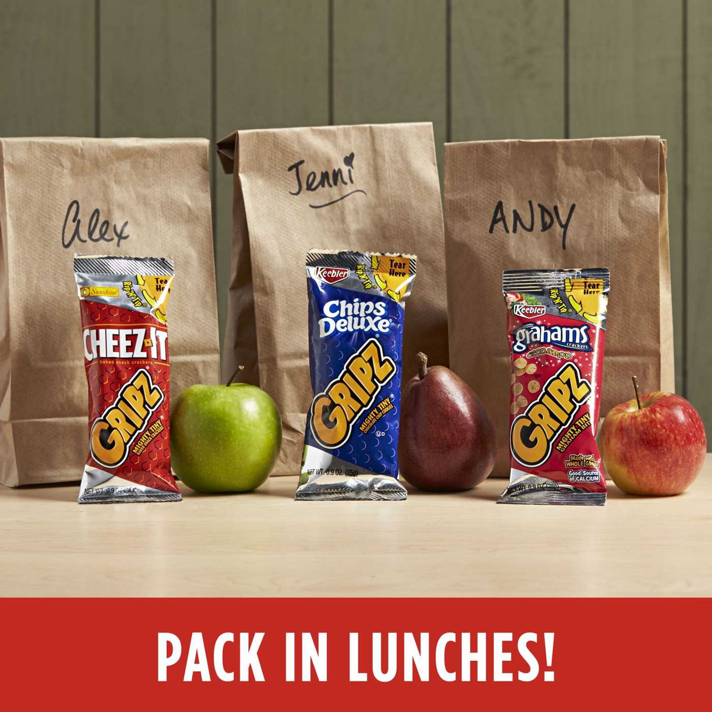 Kellogg's Gripz Variety Pack Tiny Baked Snack Crackers, 11 oz; image 6 of 11