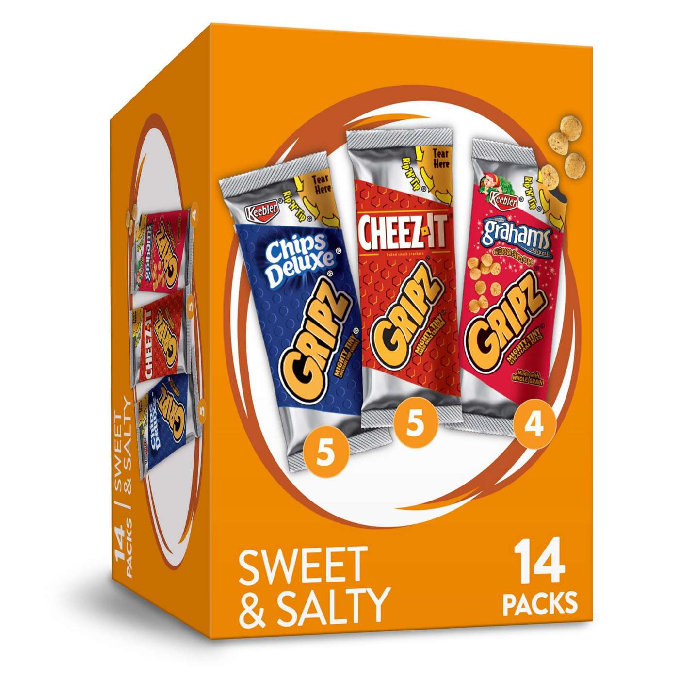 Kellogg's Gripz Variety Pack Tiny Baked Snack Crackers; image 3 of 3