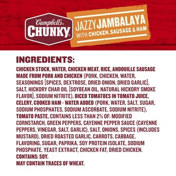 Campbell's Chunky Jambalaya With Chicken, Sausage & Ham