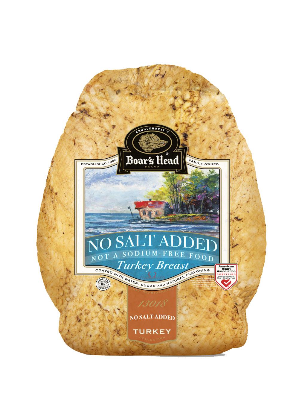 Boar's Head No Salt Added Turkey Breast, Custom Sliced; image 1 of 2