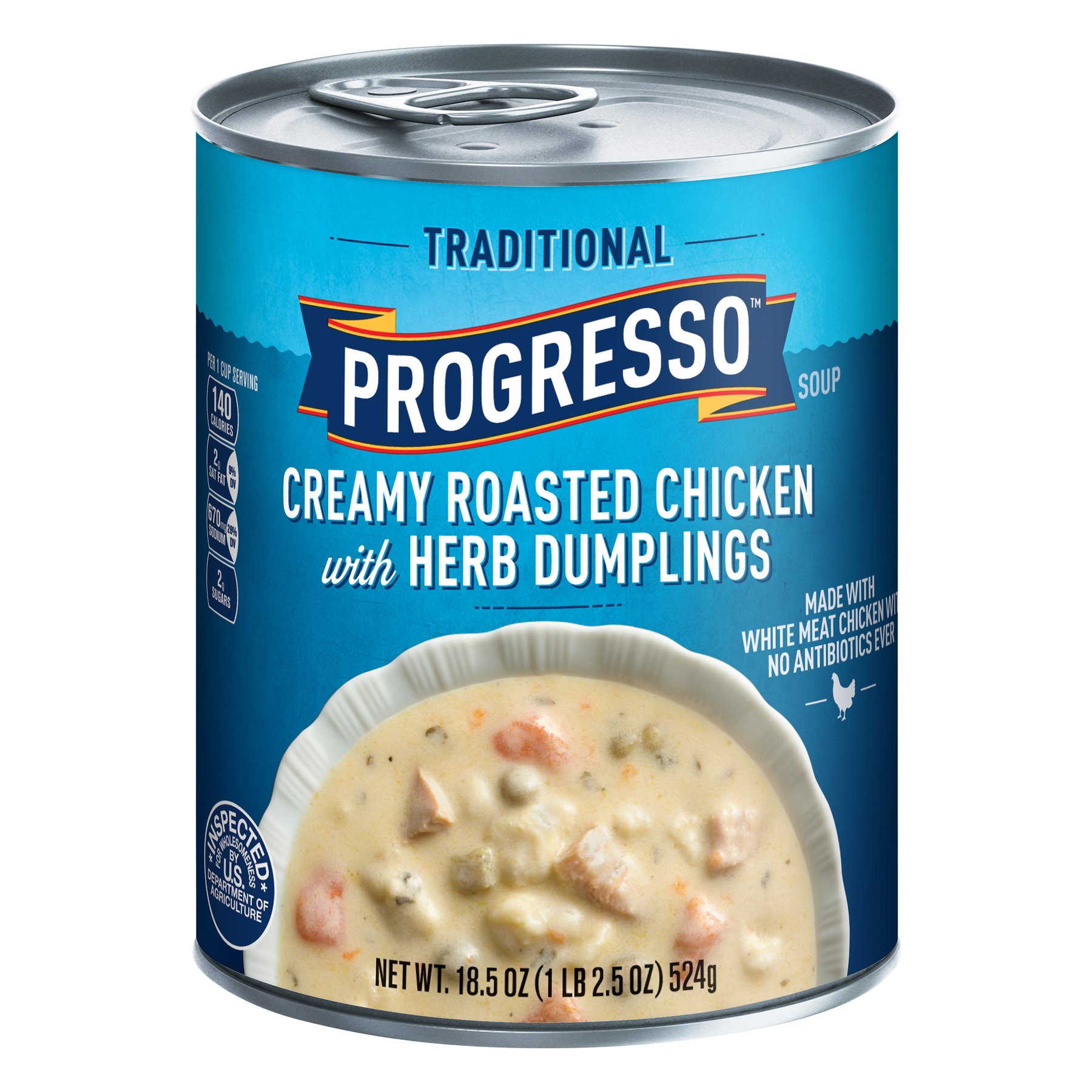 Progresso Traditional Soup Creamy Roasted Chicken Herb Dumplings Shop