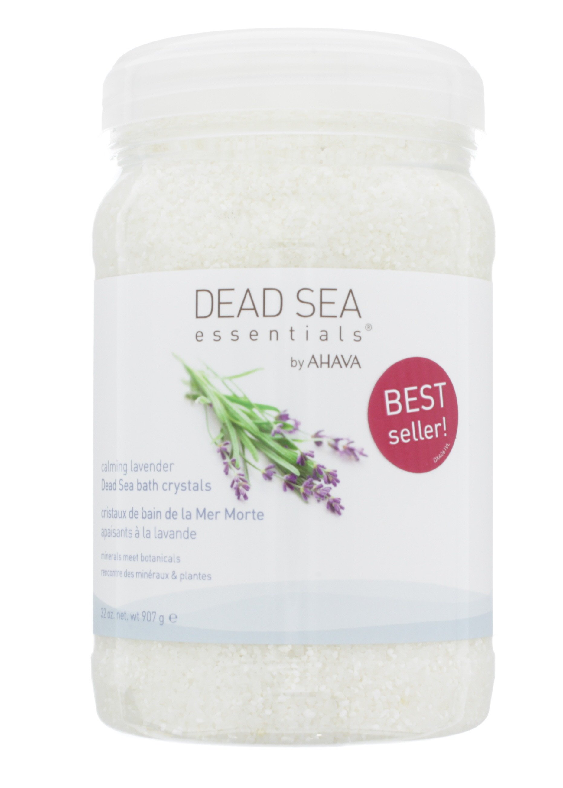 Dead Sea Essentials by Ahava Calming Lavender Dead Sea Bath Crystals