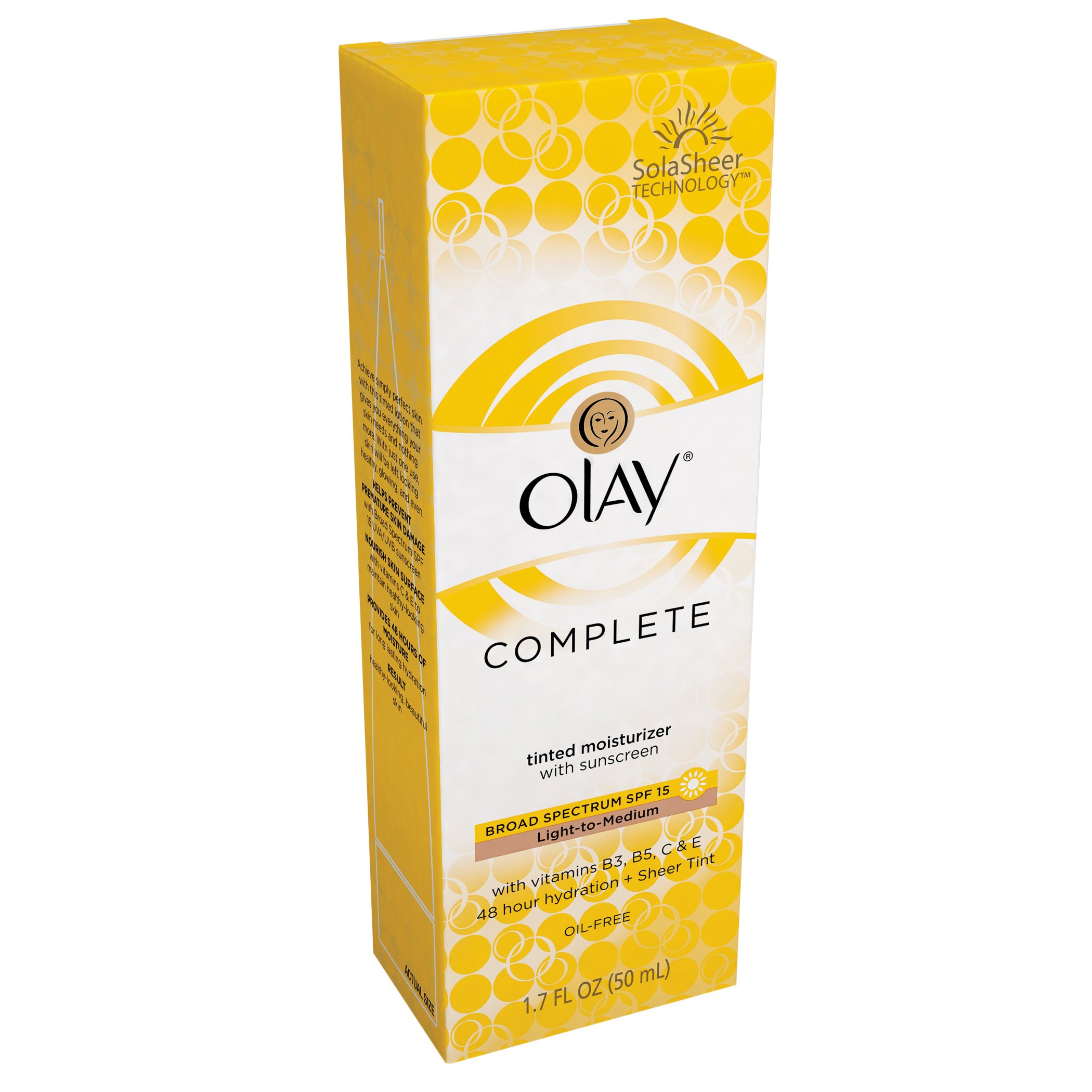 Olay Complete Tinted Moisturizer Light to Medium SPF15 Shop Facial Moisturizer at HEB