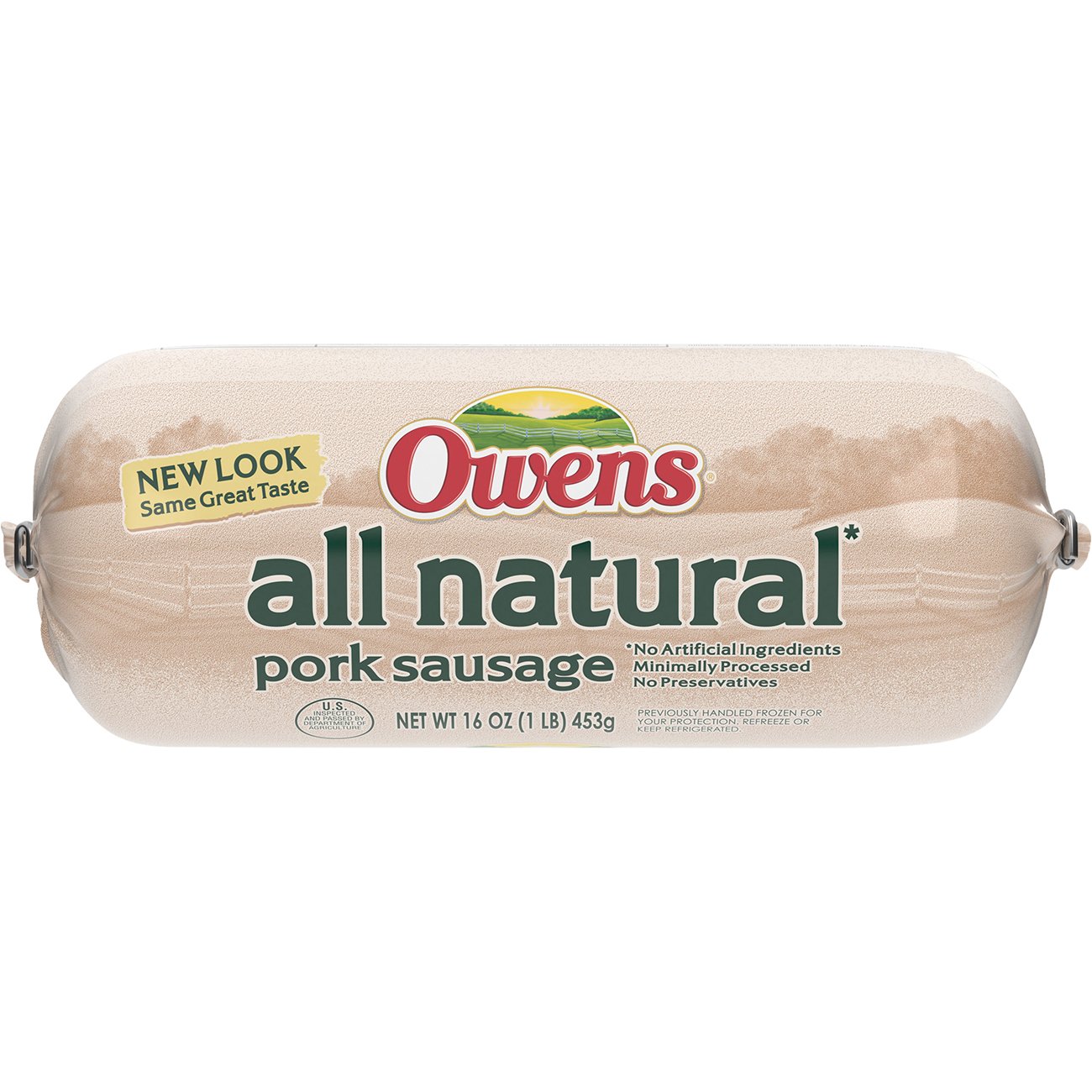 Owens Naturally Original Recipe Pork Sausage Shop Sausage at HEB
