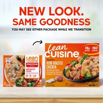 Lean Cuisine 18g Protein Herb Roasted Chicken Frozen Meal