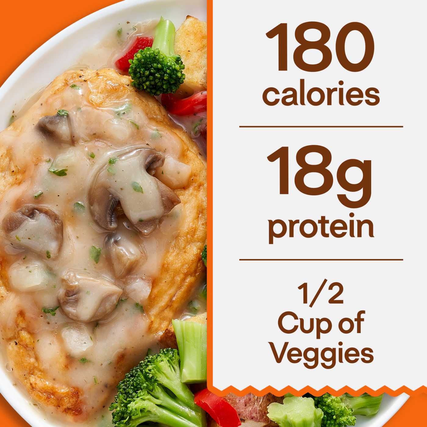 Lean Cuisine 18g Protein Herb Roasted Chicken Frozen Meal; image 3 of 7