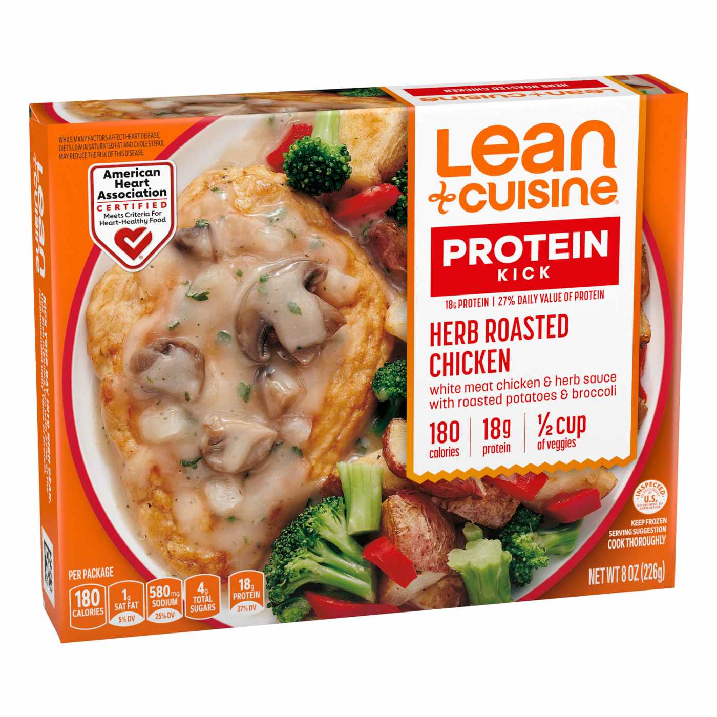 Lean Cuisine 18g Protein Herb Roasted Chicken Frozen Meal; image 7 of 7