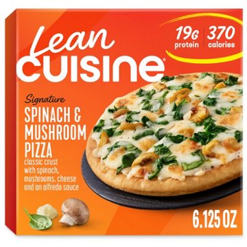 Lean Cuisine 19g Protein Spinach & Mushroom Pizza Frozen Meal