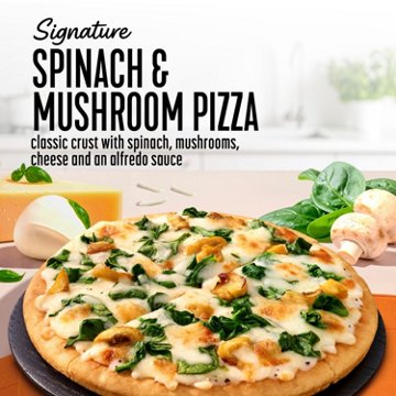 Lean Cuisine 19g Protein Spinach & Mushroom Pizza Frozen Meal
