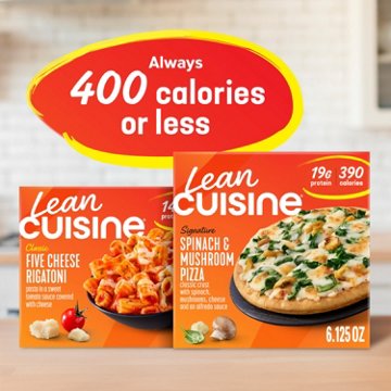 Lean Cuisine 19g Protein Spinach & Mushroom Pizza Frozen Meal, 6.1 oz