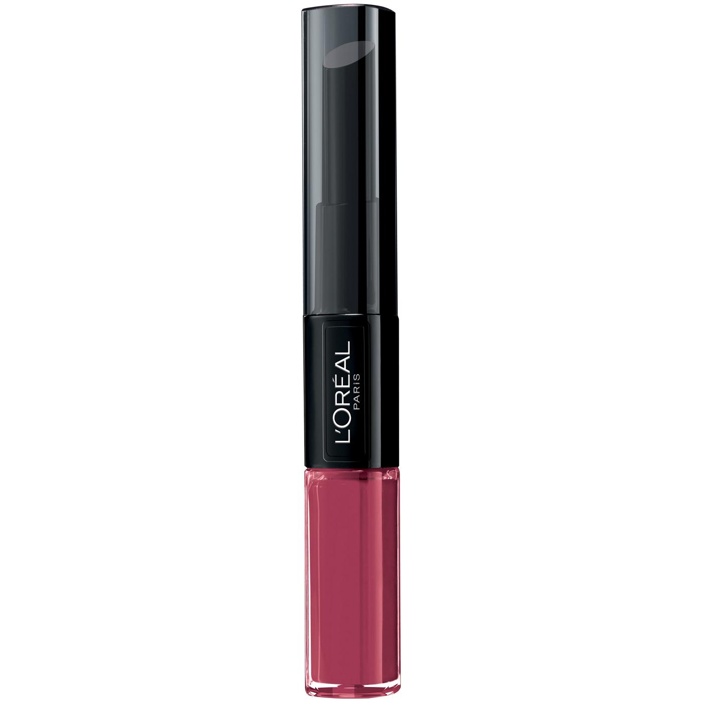 L'Oréal Paris Infallible Pro Last 2 Step Lipstick Violet Parfait; image 2 of 3