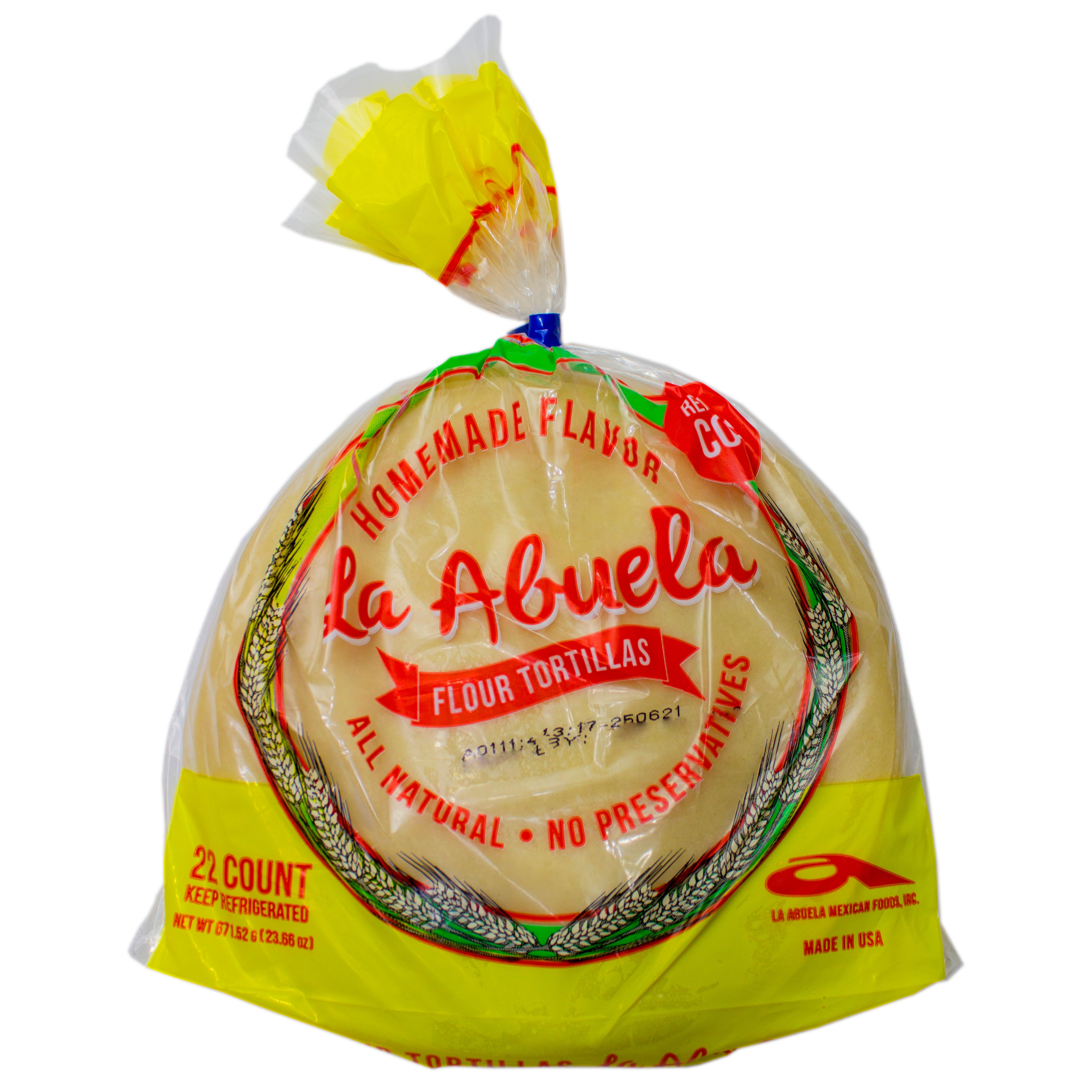 La Abuela Ready to Cook All Natural Flour Tortillas Shop Tortillas at HEB