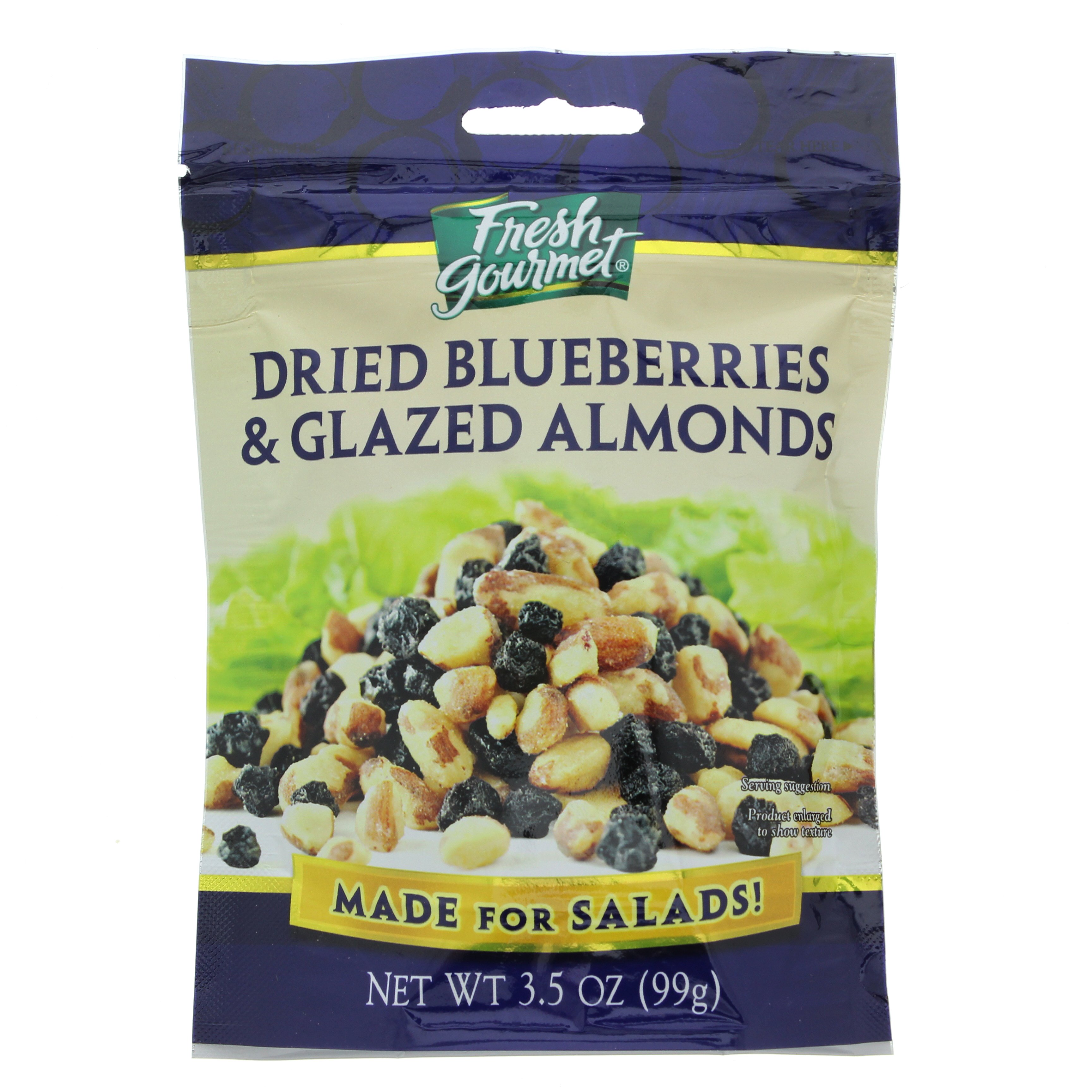 Fresh Gourmet Dried Blueberries & Glazed Almonds Shop Nuts & Seeds at