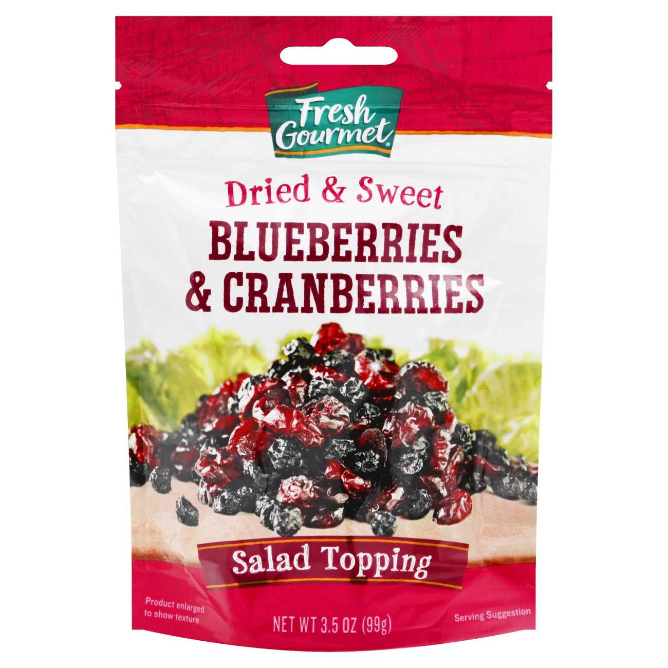 Fresh Gourmet Dried Blueberries & Cranberries Shop Salad toppings at