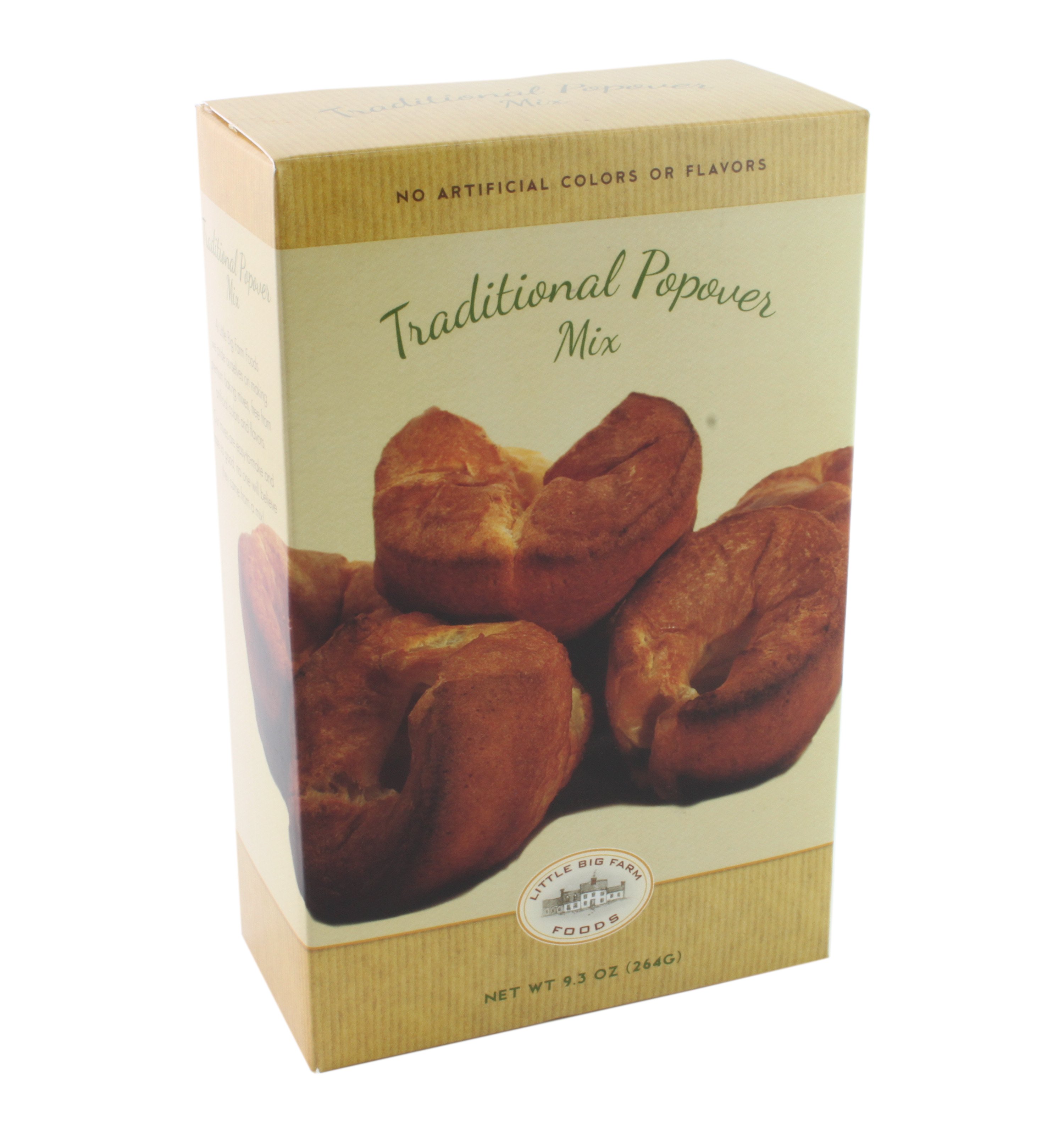 Little Big Farm Traditional Popover Mix Shop Baking mixes at HEB
