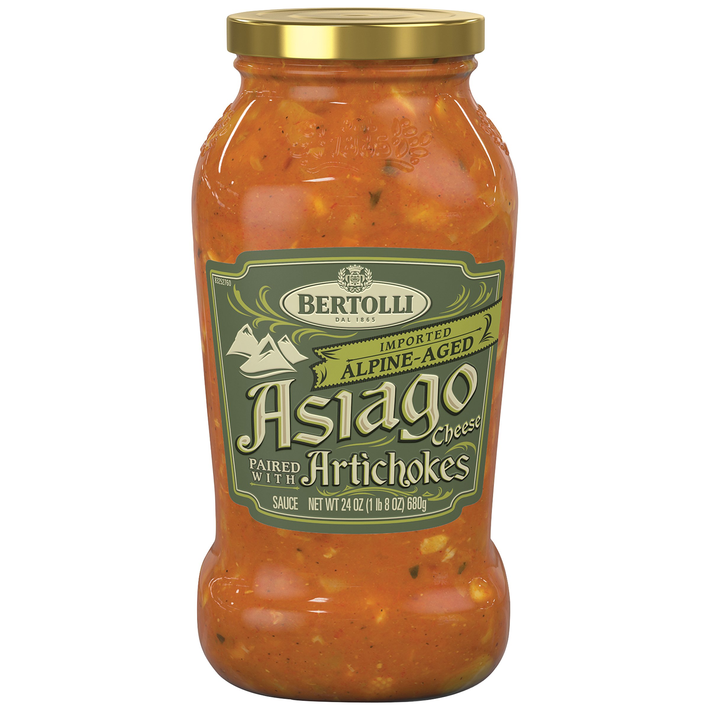 Bertolli Asiago Cheese With Artichoke Pasta Sauce Shop Sauces