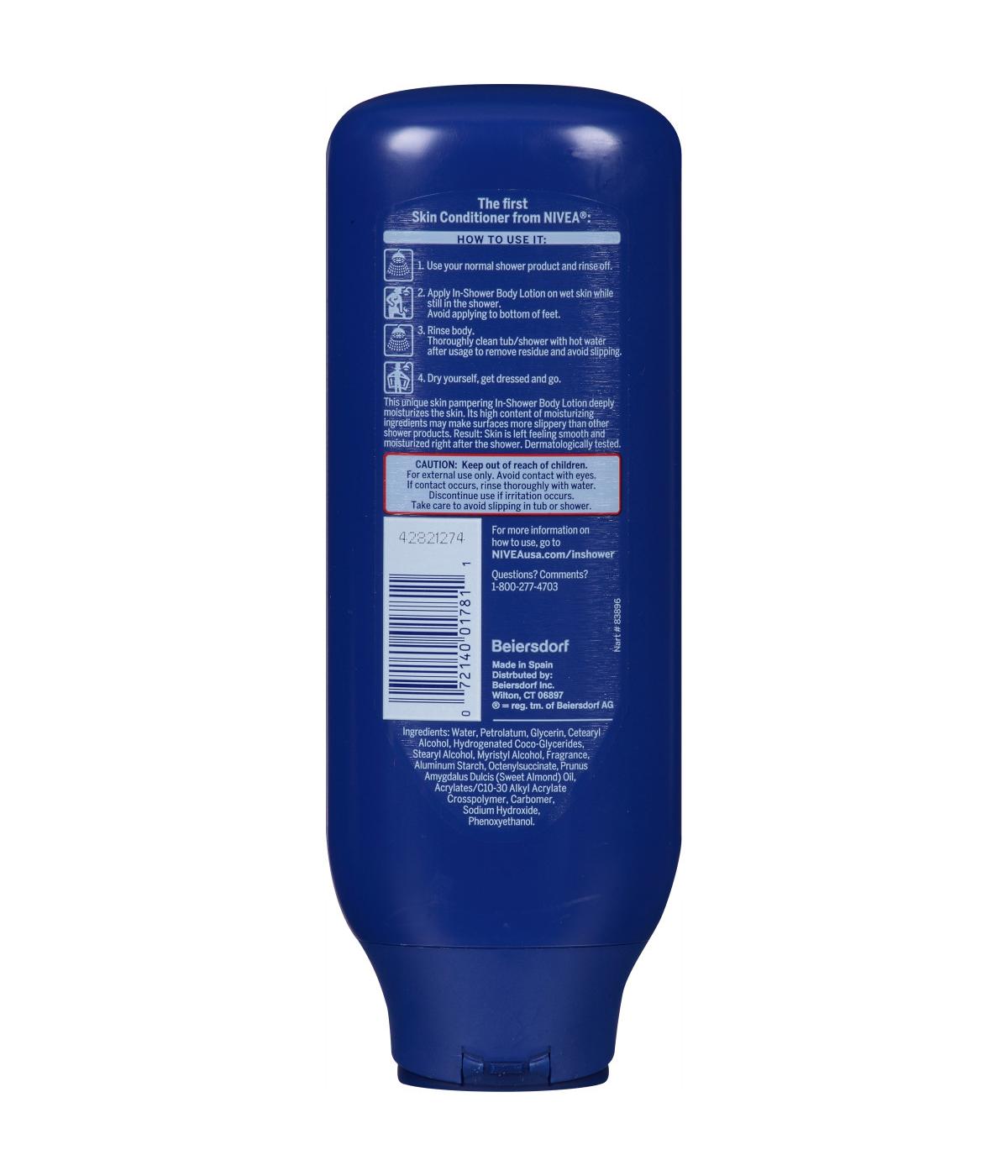 NIVEA InShower Nourishing Body Lotion Shop Body lotion at HEB