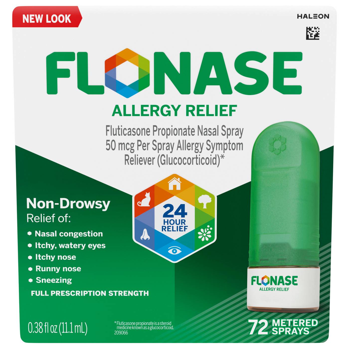 Flonase Allergy 24 Hour Relief Nasal Spray Shop Sinus Allergy at H E B