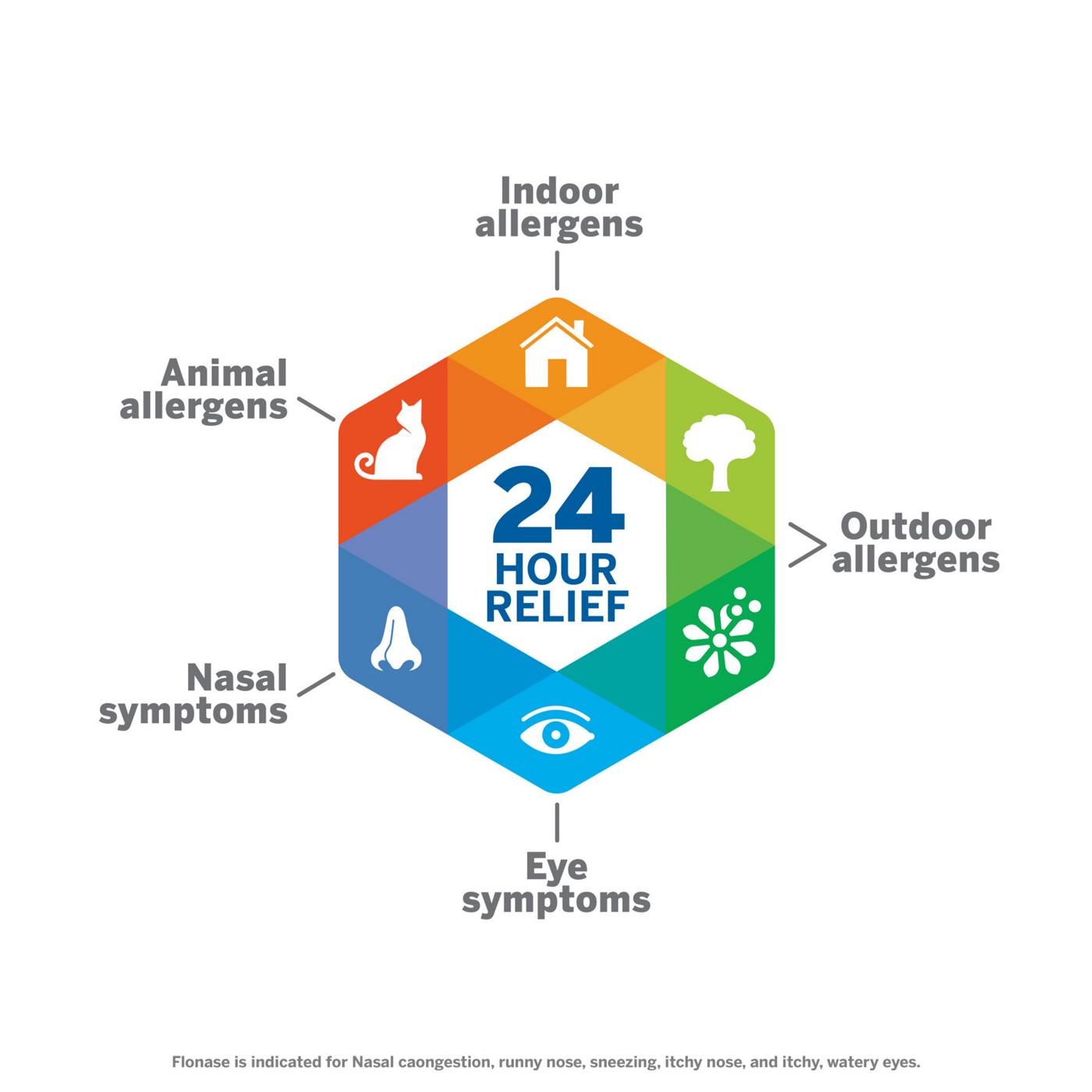 Flonase Allergy 24 Hour Relief Nasal Spray; image 2 of 4