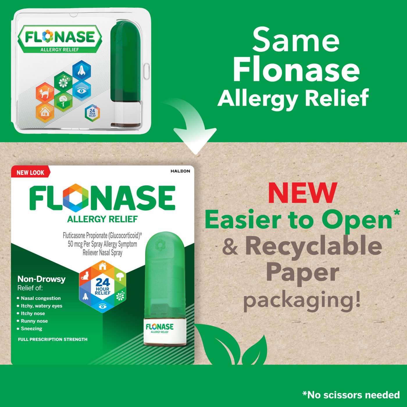 Flonase Allergy 24 Hour Relief Nasal Spray; image 2 of 8