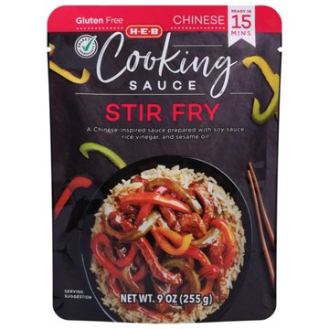 H-E-B Cooking Sauce - Chinese Stir Fry, 9 oz