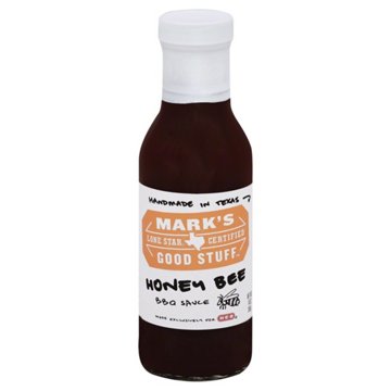 Mark's Good Stuff Lone Star Certified Honey Bee BBQ Sauce, 14 oz