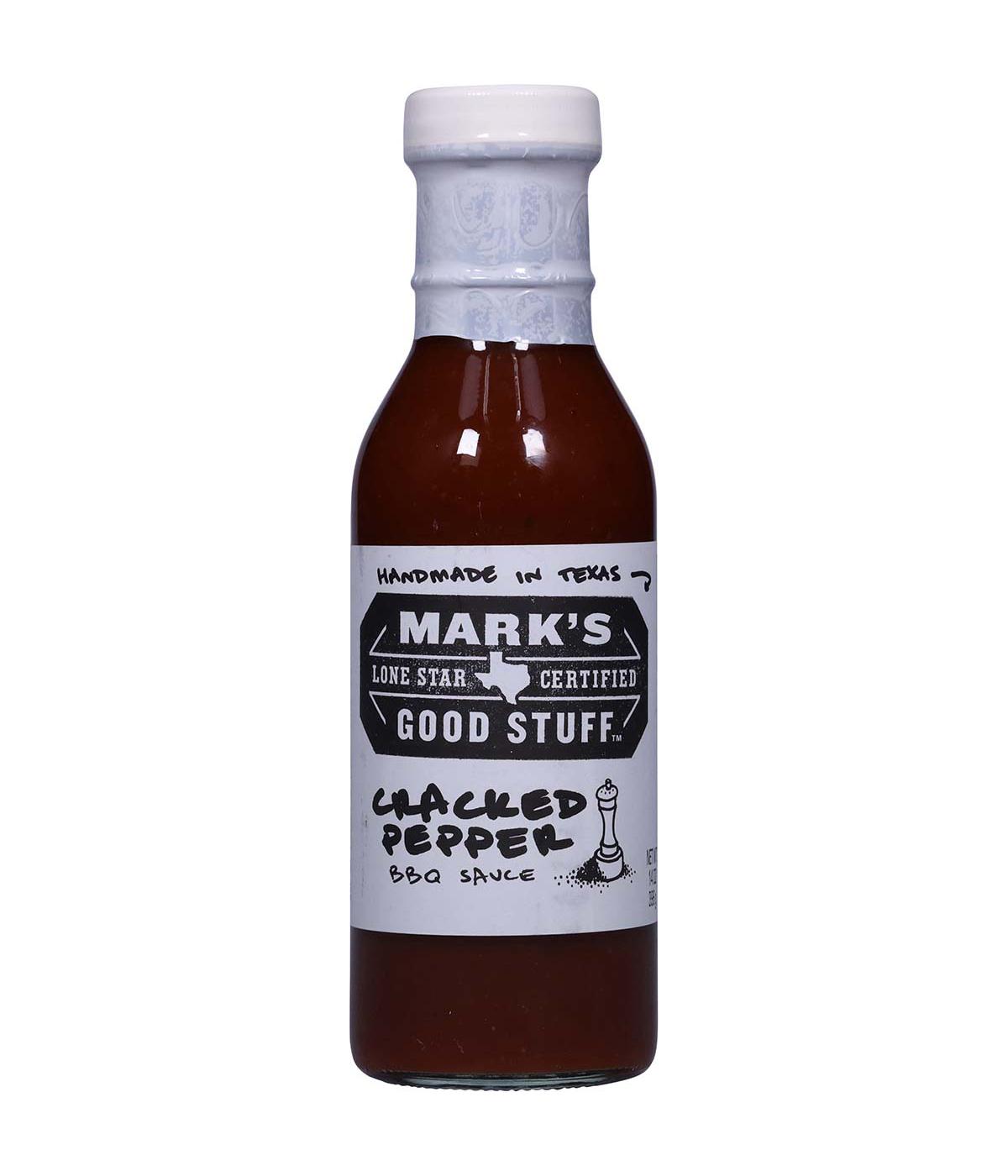Mark's Good Stuff Cracked Pepper BBQ Sauce; image 1 of 4