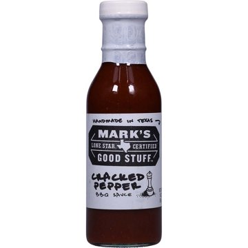 Mark's Good Stuff Cracked Pepper BBQ Sauce, 14.00 oz