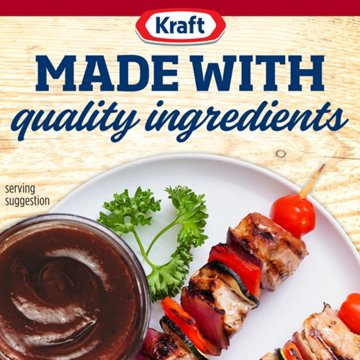 Kraft Slow-Simmered Spicy Honey Barbecue Sauce & Dip, 18 oz