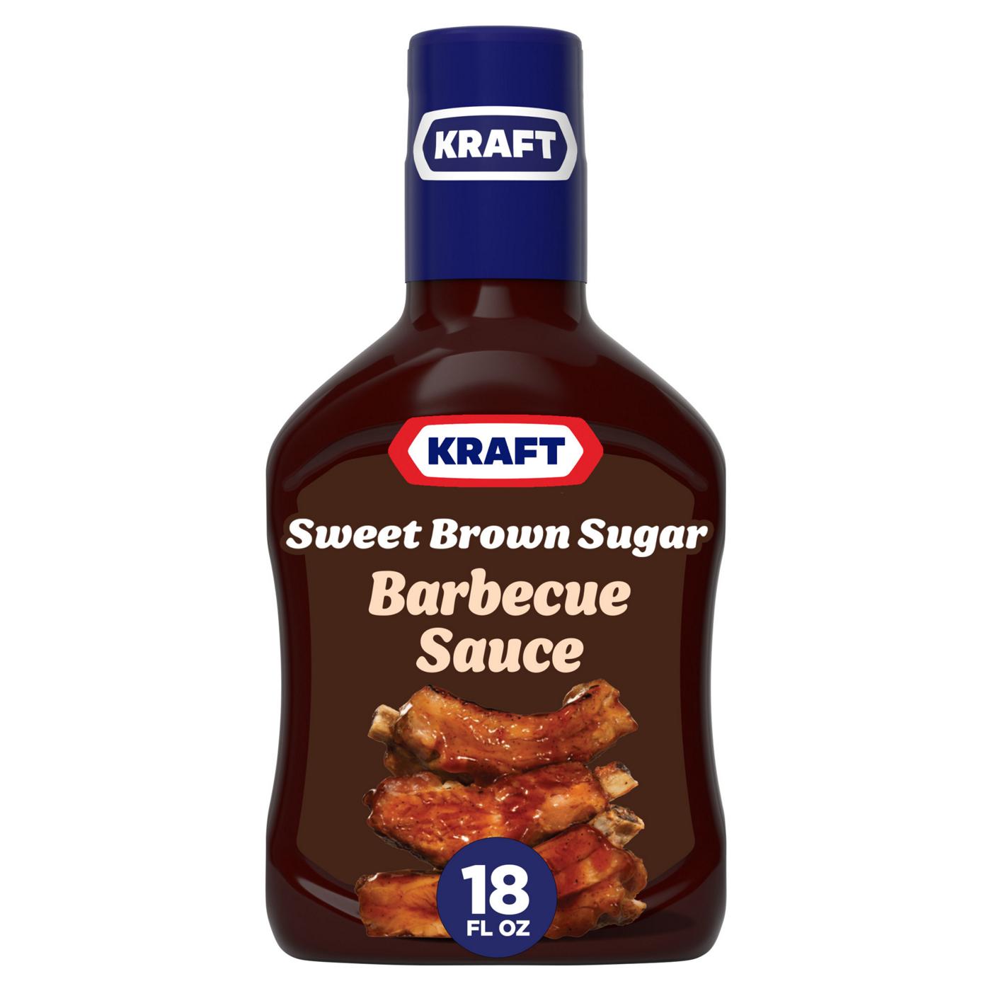 Kraft Sweet Brown Sugar Slow-Simmered Barbecue Sauce And Dip; image 1 of 5