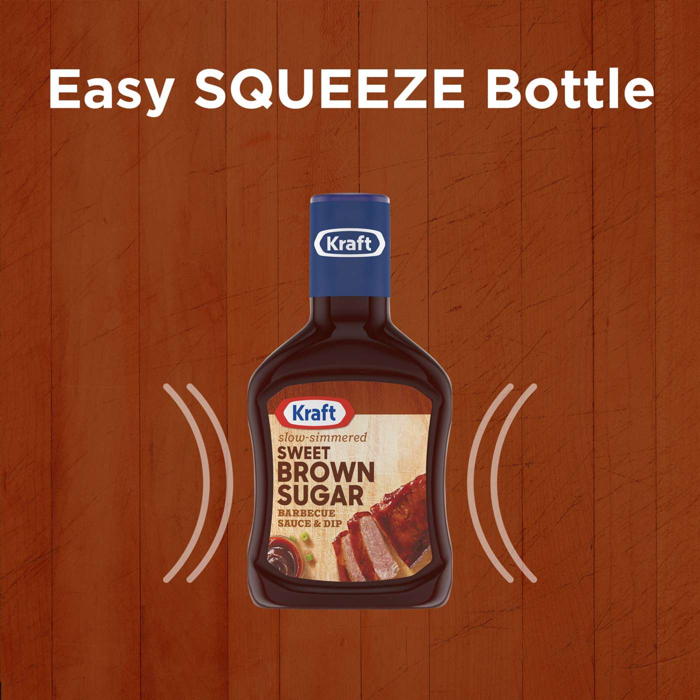 Kraft Sweet Brown Sugar Slow-Simmered Barbecue Sauce & Dip; image 4 of 5