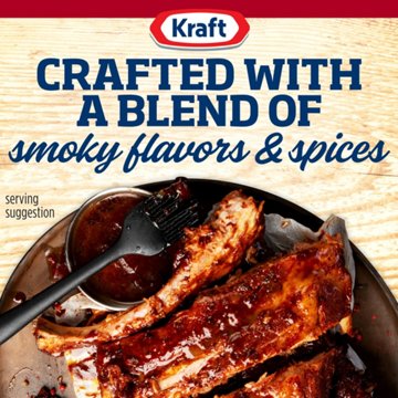 Kraft Sweet Brown Sugar Slow-Simmered Barbecue Sauce & Dip, 18 oz