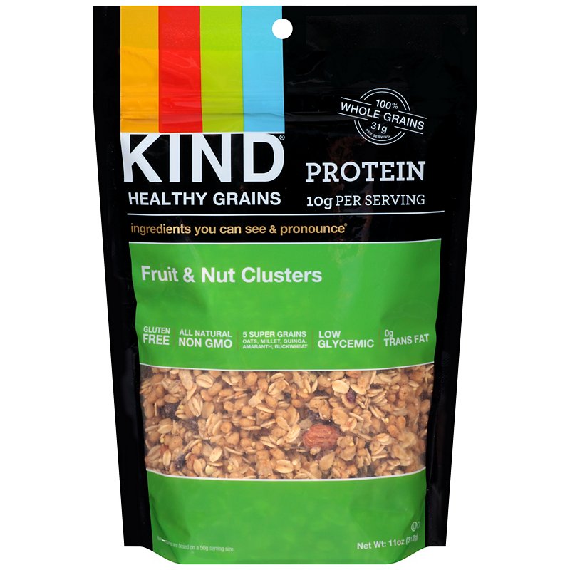 Kind Healthy Grains Fruit & Nut Clusters Cereal - Shop Cereal ...