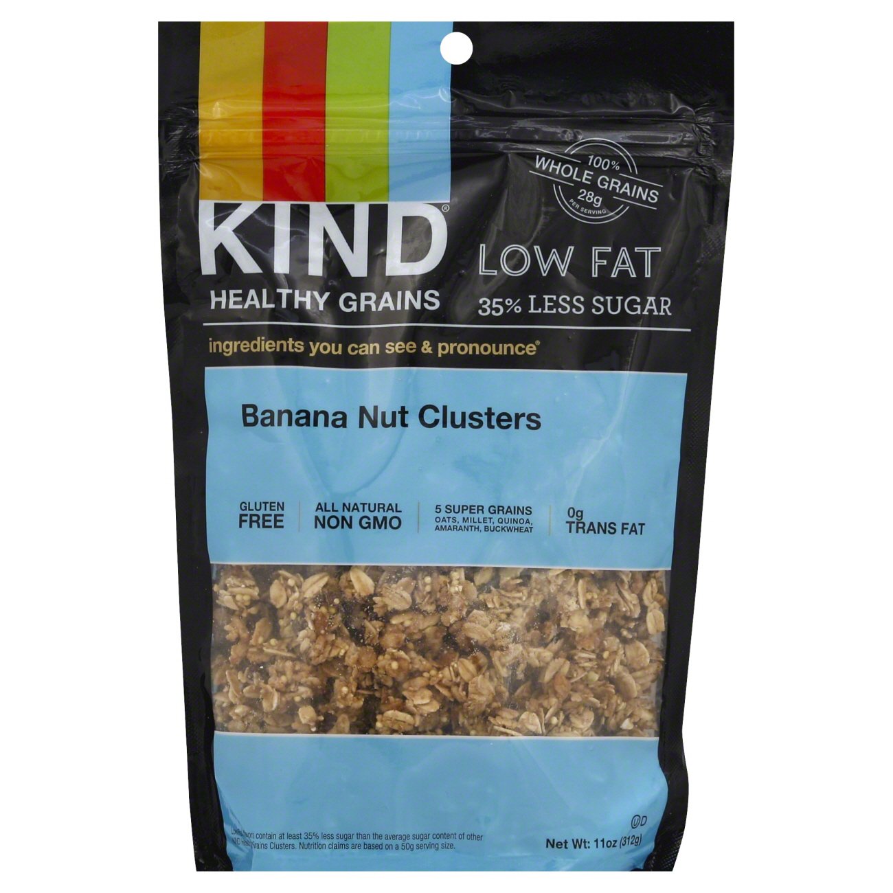 Kind Healthy Grains Banana Nut Clusters Cereal Shop Cereal at HEB