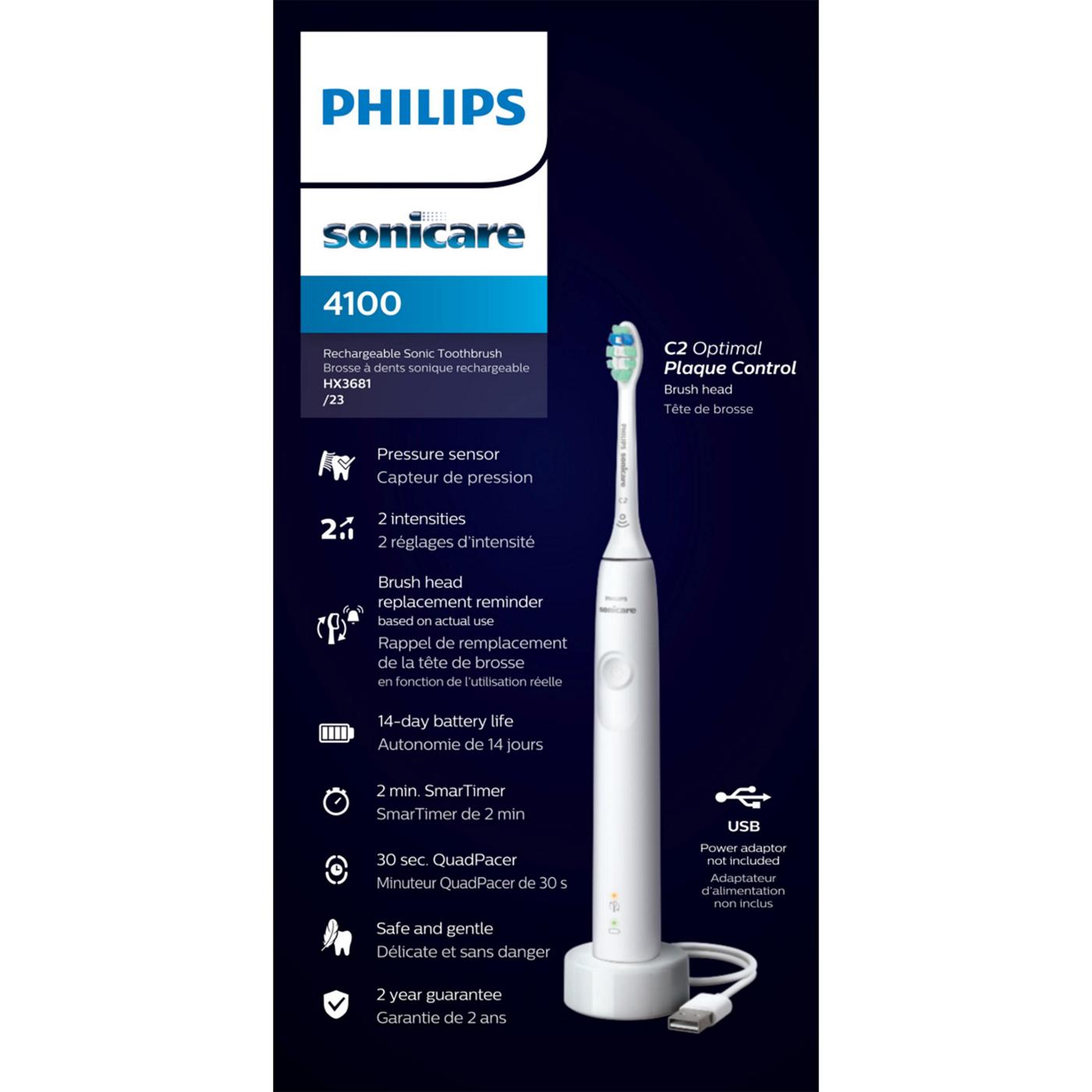 Philips Sonicare 4100 Powered Toothbrush; image 2 of 4