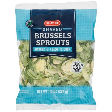H-E-B Fresh Shaved Brussels Sprouts, 10 oz