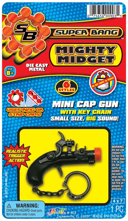 Ja-Ru Super Bang Mighty Midget Toy Gun - Shop Action figures
