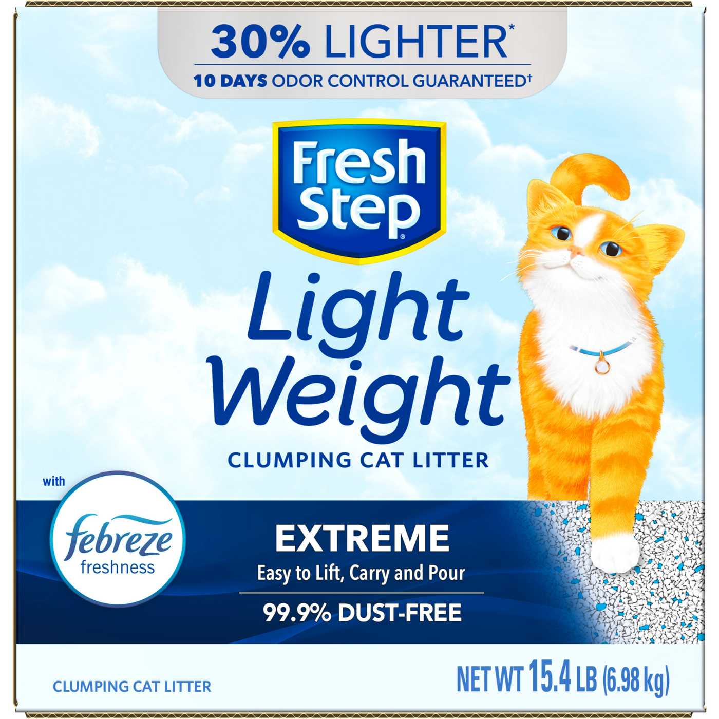 Fresh Step Lightweight Extreme with Febreze Clumping Cat Litter; image 4 of 5