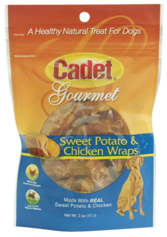 Cadet Dog Jerky Wraps, Chicken & Sweet Potato Shop Jerky treats at HEB