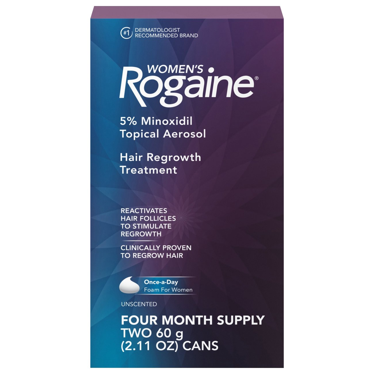 Rogaine Women's 5% Foam - & Scalp Treatments at H-E-B
