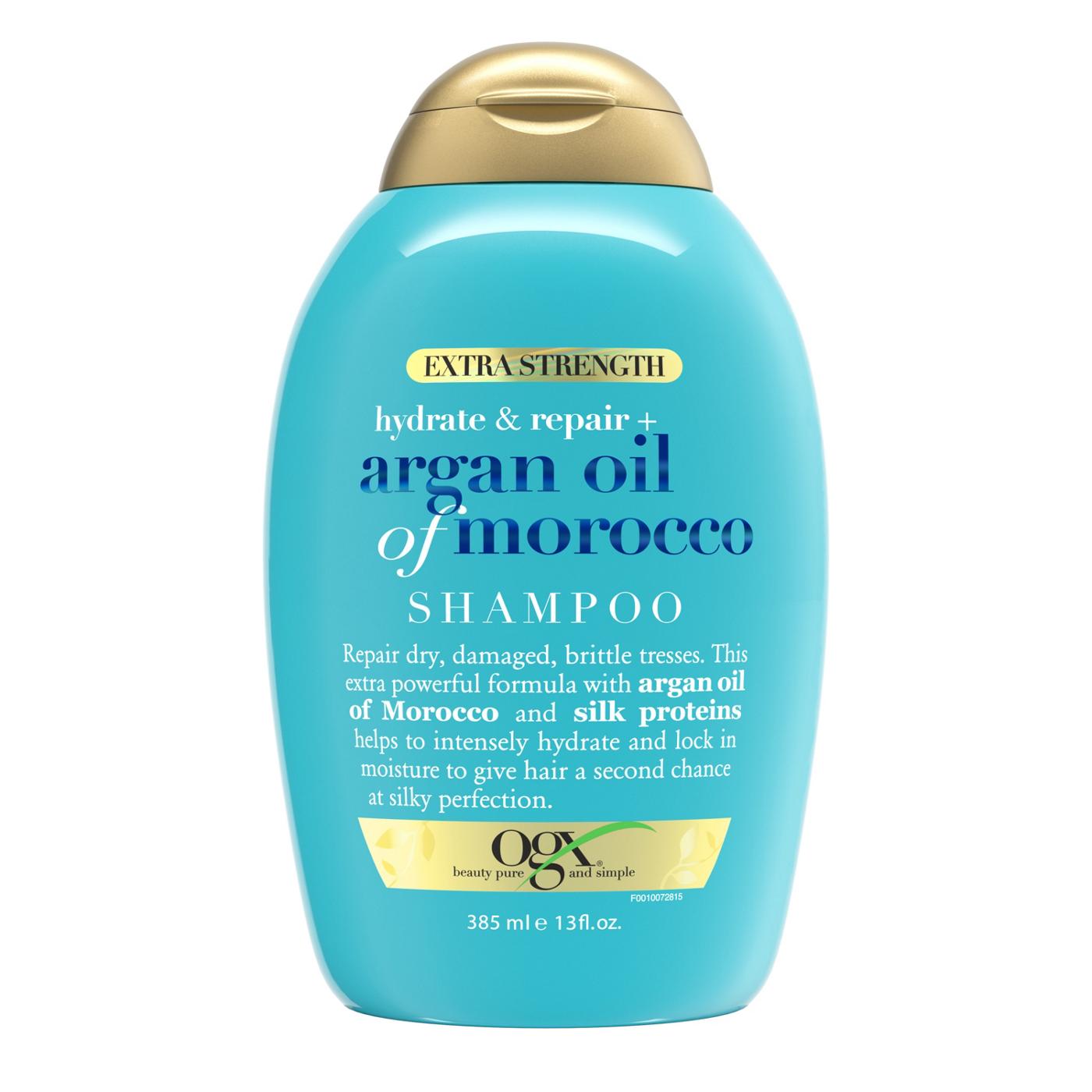 OGX Extra Strength Hydrate & Repair + Argan Oil of Morocco Shampoo; image 1 of 5
