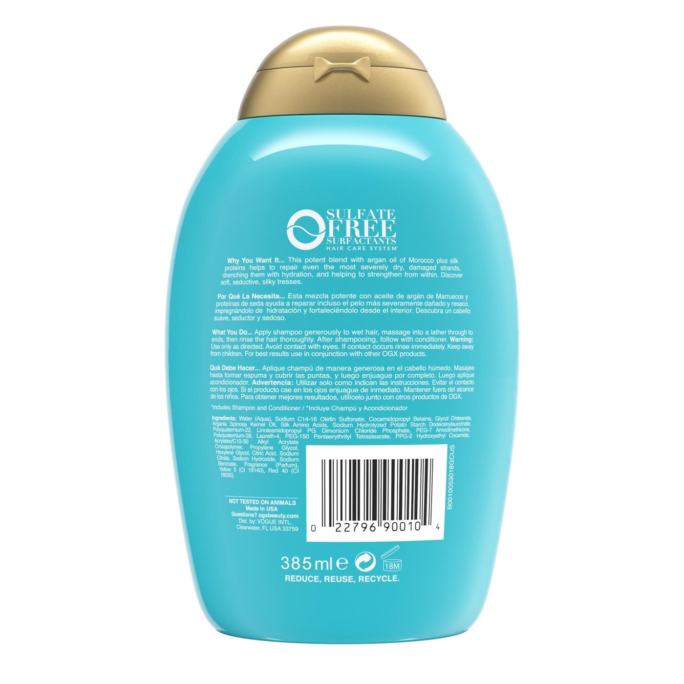 OGX Extra Strength Hydrate & Repair + Argan Oil of Morocco Shampoo; image 5 of 5