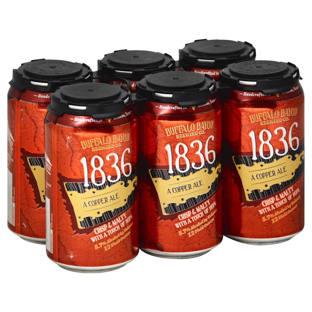 Buffalo Bayou Brewing Company 1836 Copper Ale Beer 6 pk Cans Shop
