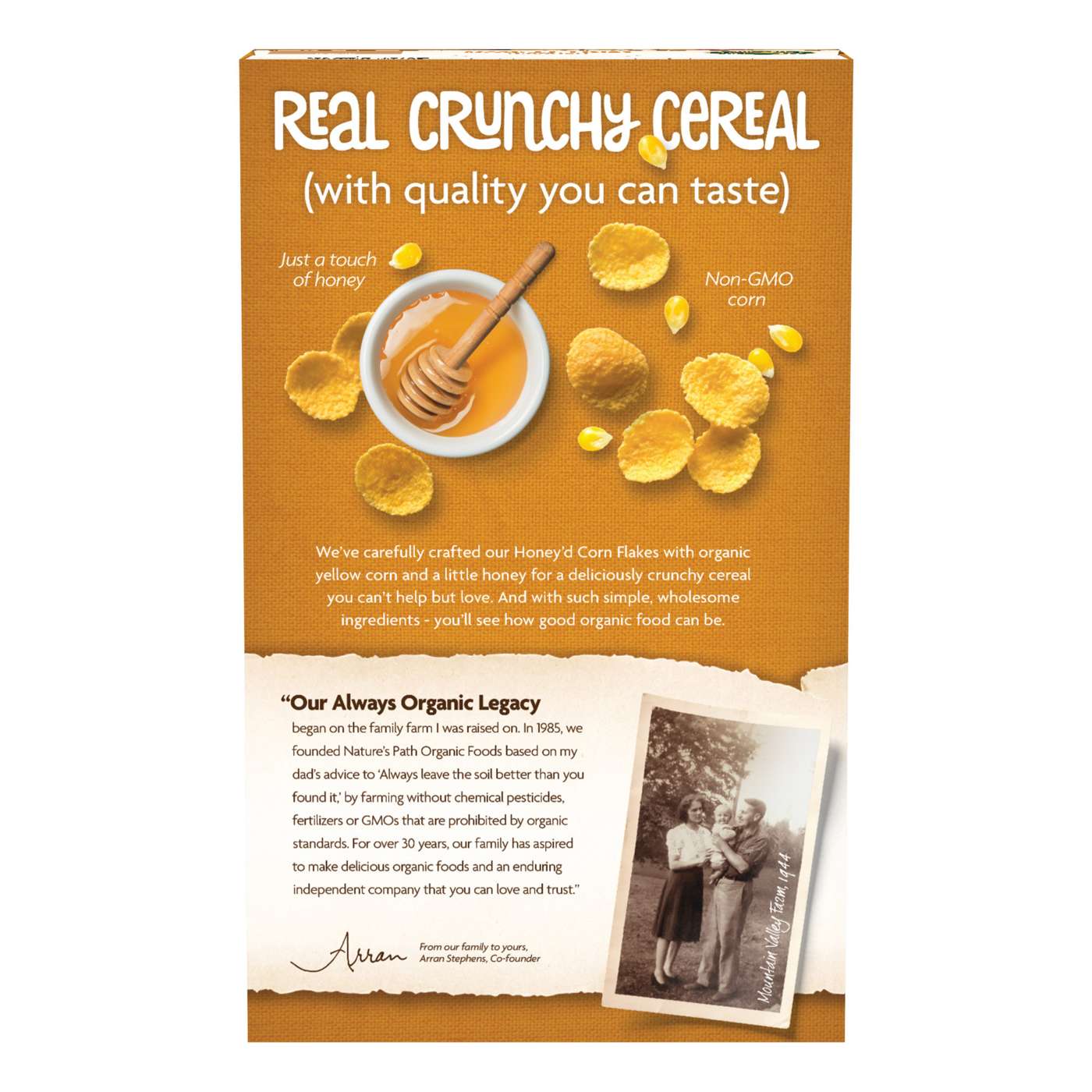Nature's Path Organic Gluten Free Sunrise Crunchy Honey Cereal; image 4 of 6