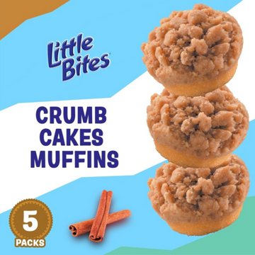 Entenmann's Little Bites Crumb Cake Mini Muffins Packs