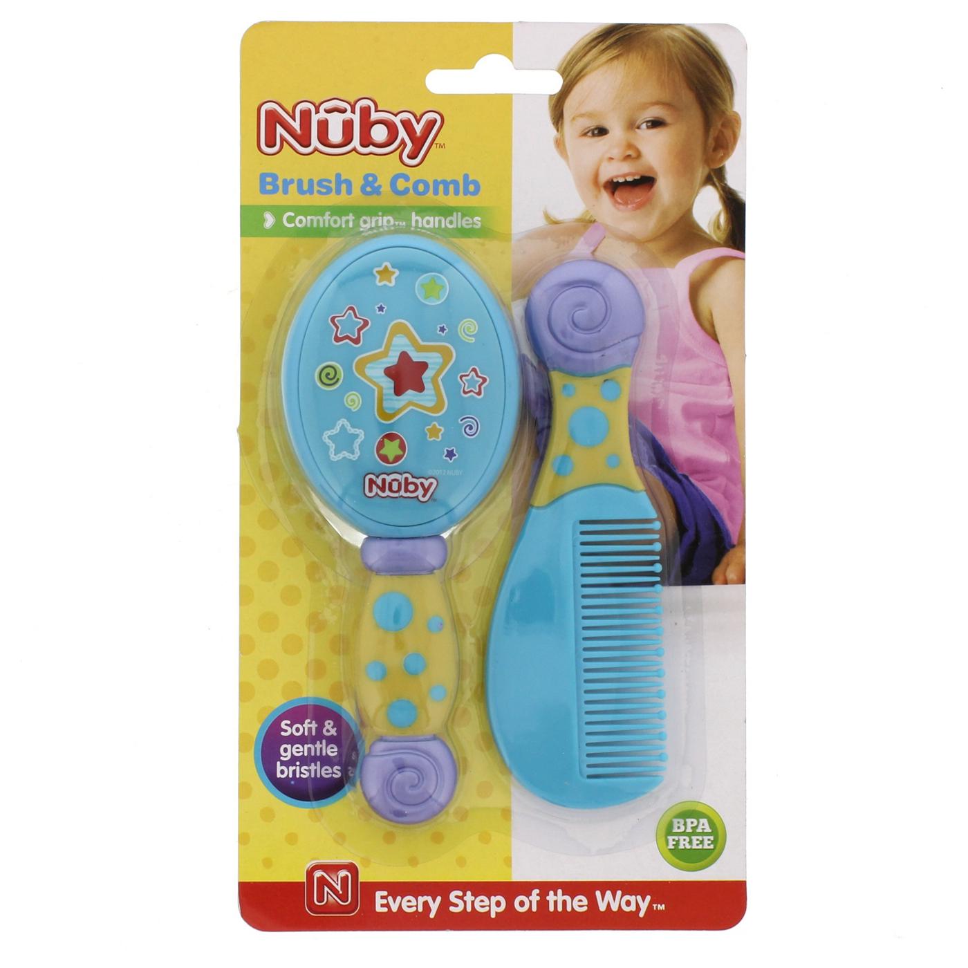 Nuby Brush and Comb Set; image 1 of 3