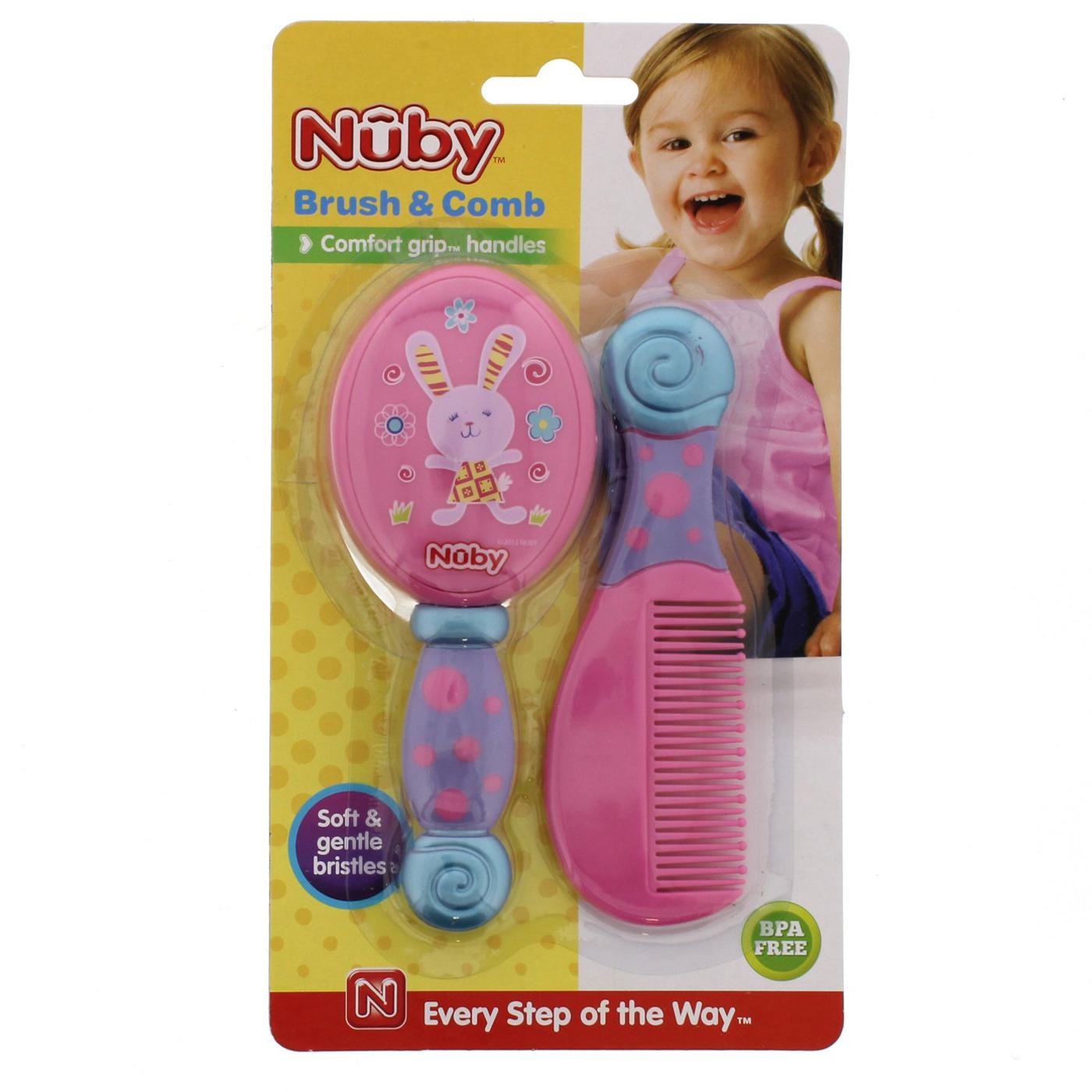 Nuby Brush and Comb Set; image 2 of 3